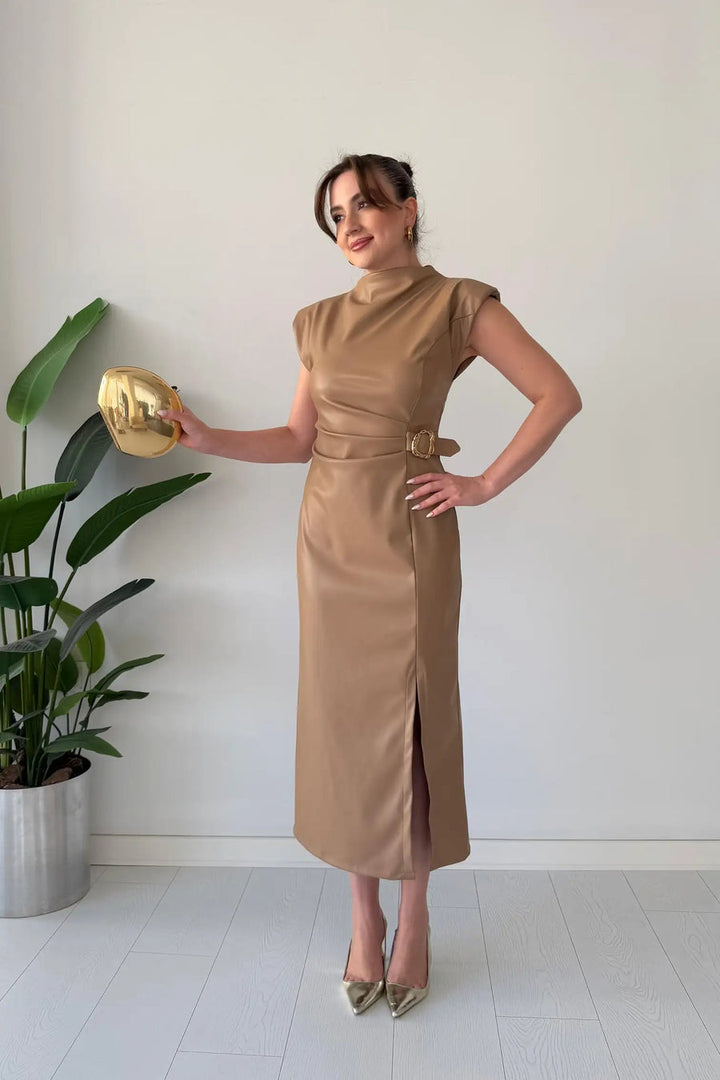 Claudine - Abito Elegante Con Cintura