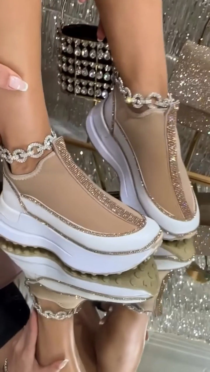 Kelsy - Scarpa Da Ginnastica Con Glitter Grossi