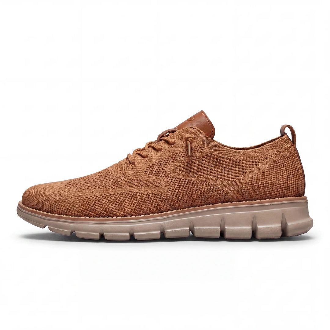 Muhittin - Sneakers con Tomaia in Maglia e Chiusura con Lacci