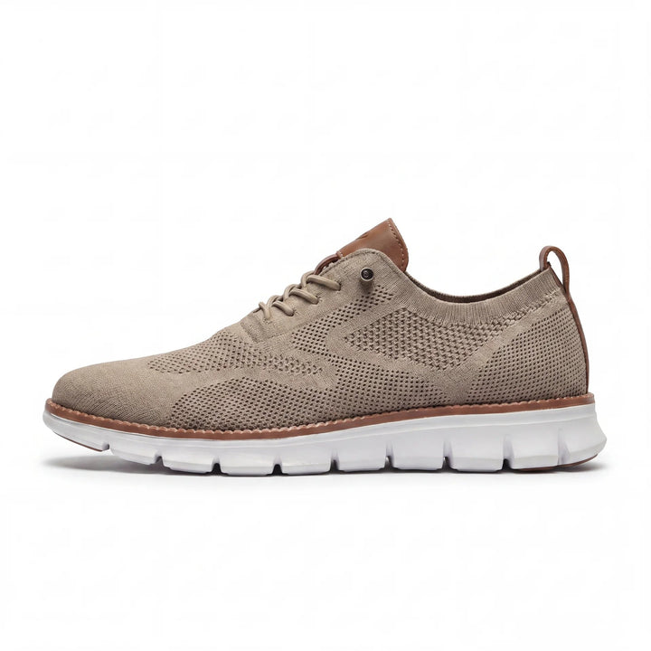 Muhittin - Sneakers con Tomaia in Maglia e Chiusura con Lacci