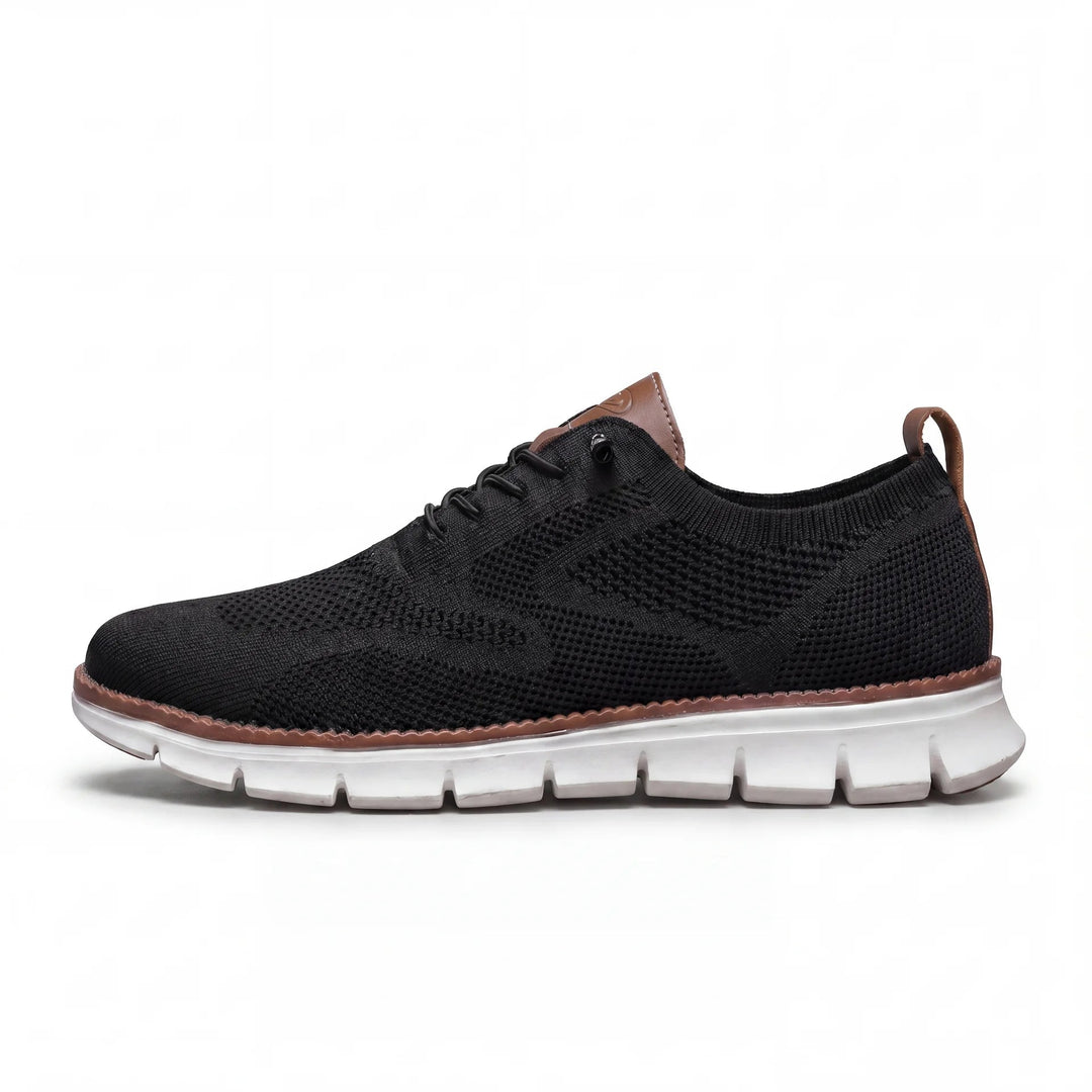 Muhittin - Sneakers con Tomaia in Maglia e Chiusura con Lacci