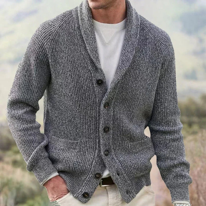 Yanis - Cardigan a Maniche Lunghe Con Bottoni