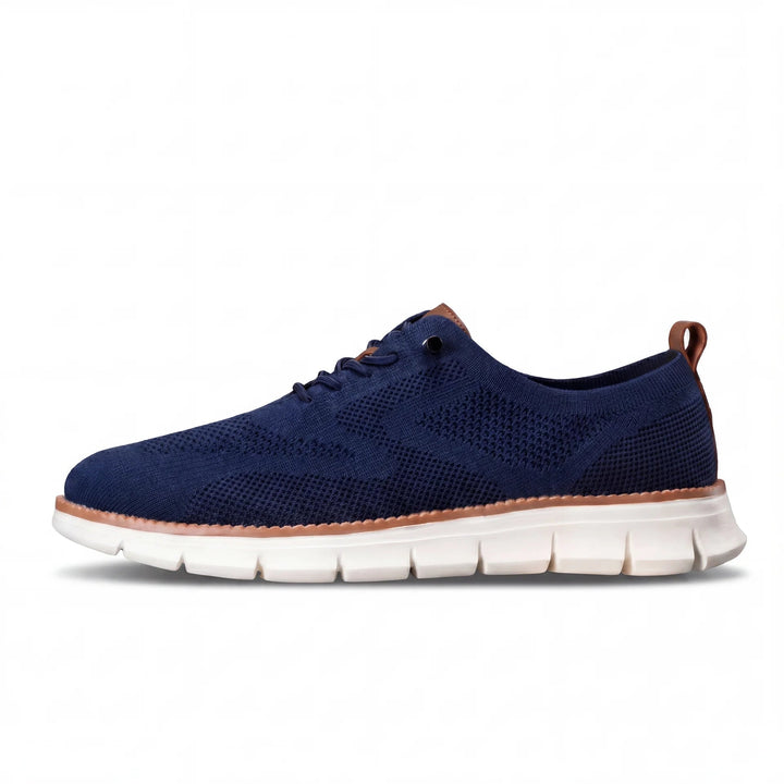 Muhittin - Sneakers con Tomaia in Maglia e Chiusura con Lacci