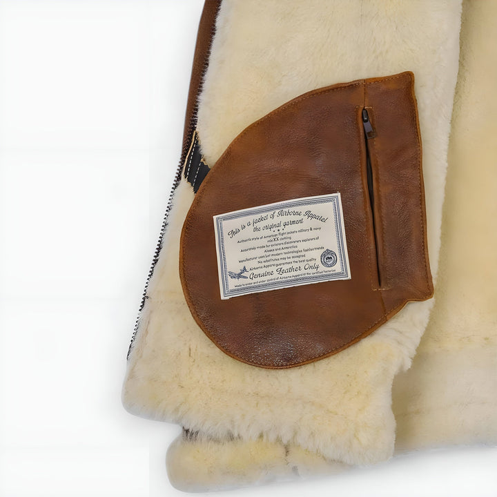 Grantham - Giacca Bomber con Cappuccio in Pelliccia