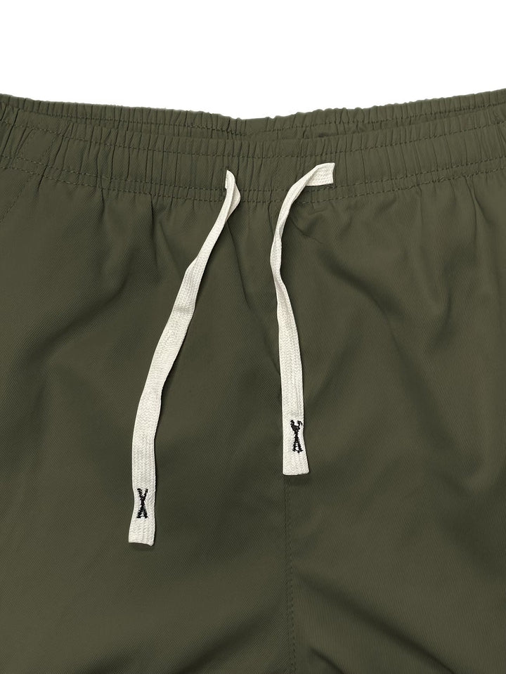 Burkus -  Pantaloncini Cargo Informale Con Tasche Multiplu