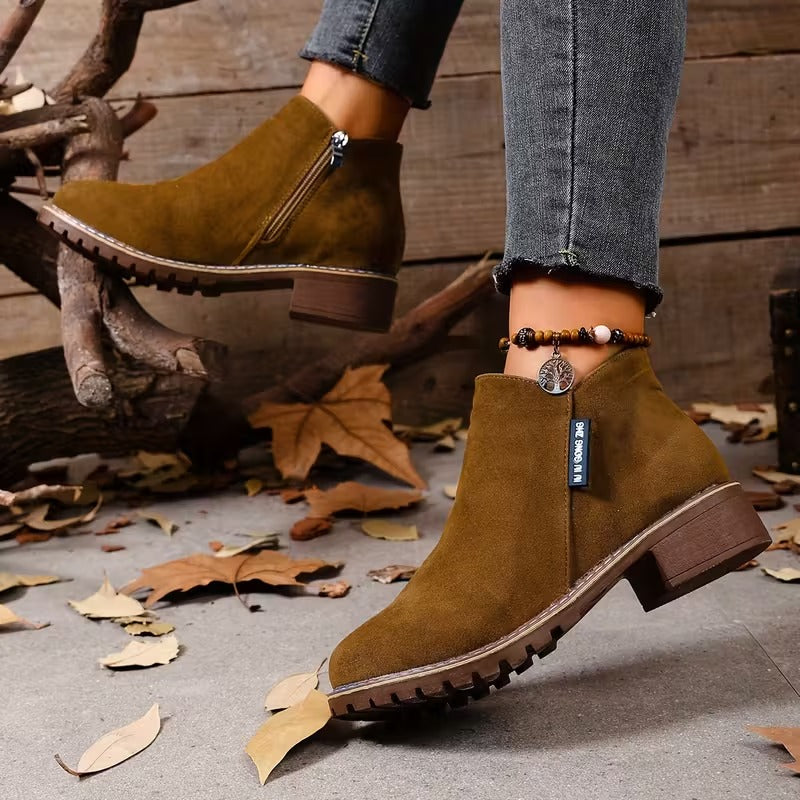 Myrcella - Stivale Ortopedico Casual in Pelle