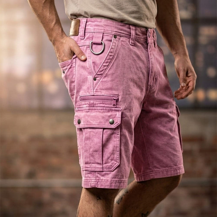 Pezeshkian - Pantaloncini Cargo in Denim Alla Moda