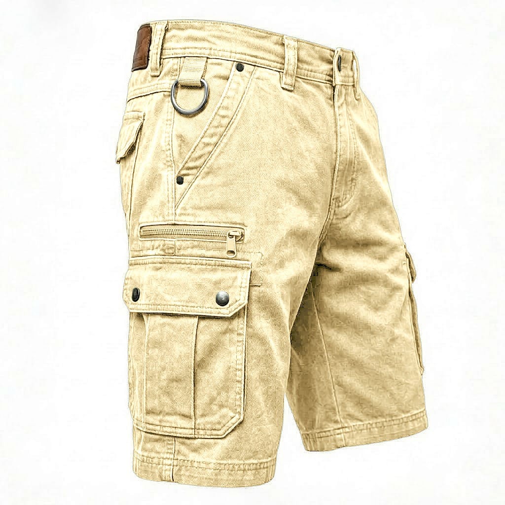 Pezeshkian - Pantaloncini Cargo in Denim Alla Moda