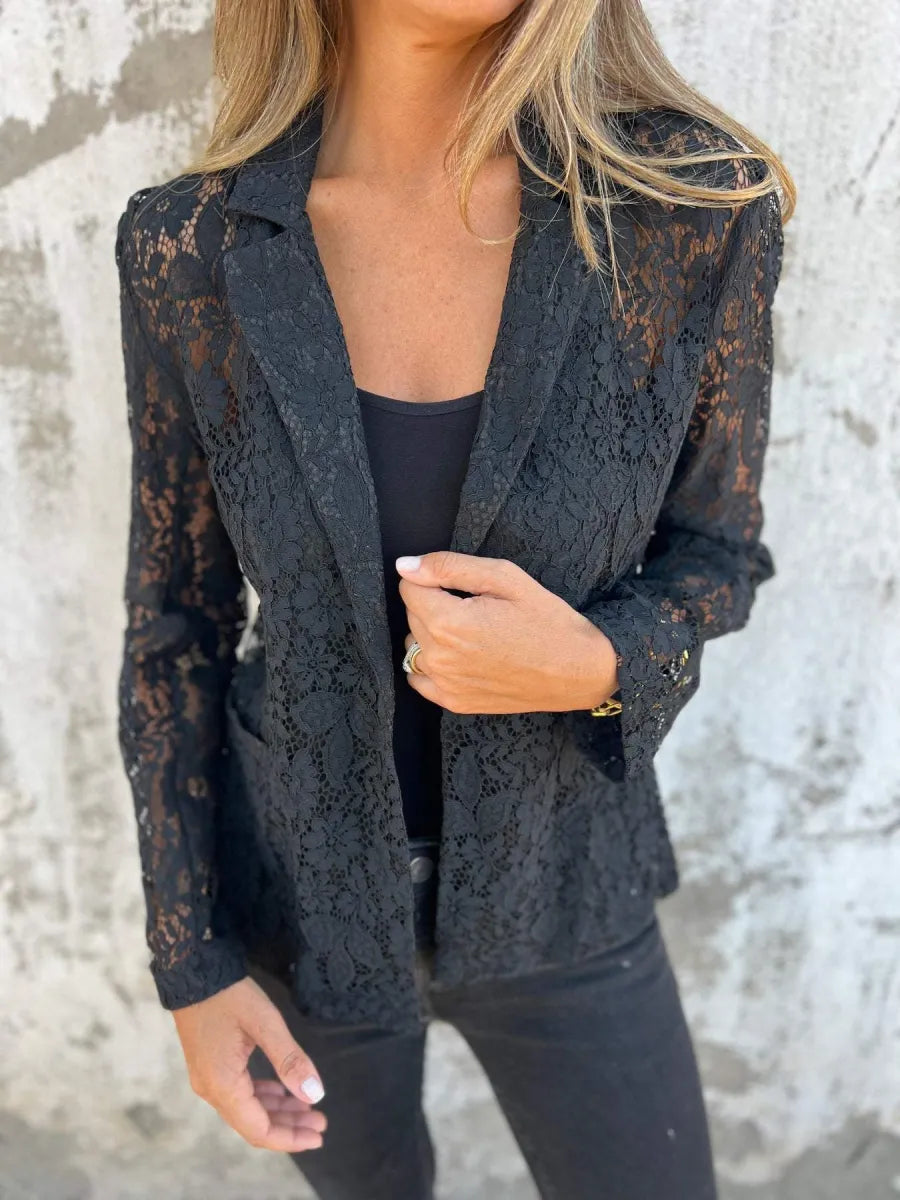 Naemi - Elegante Blazer in Pizzo