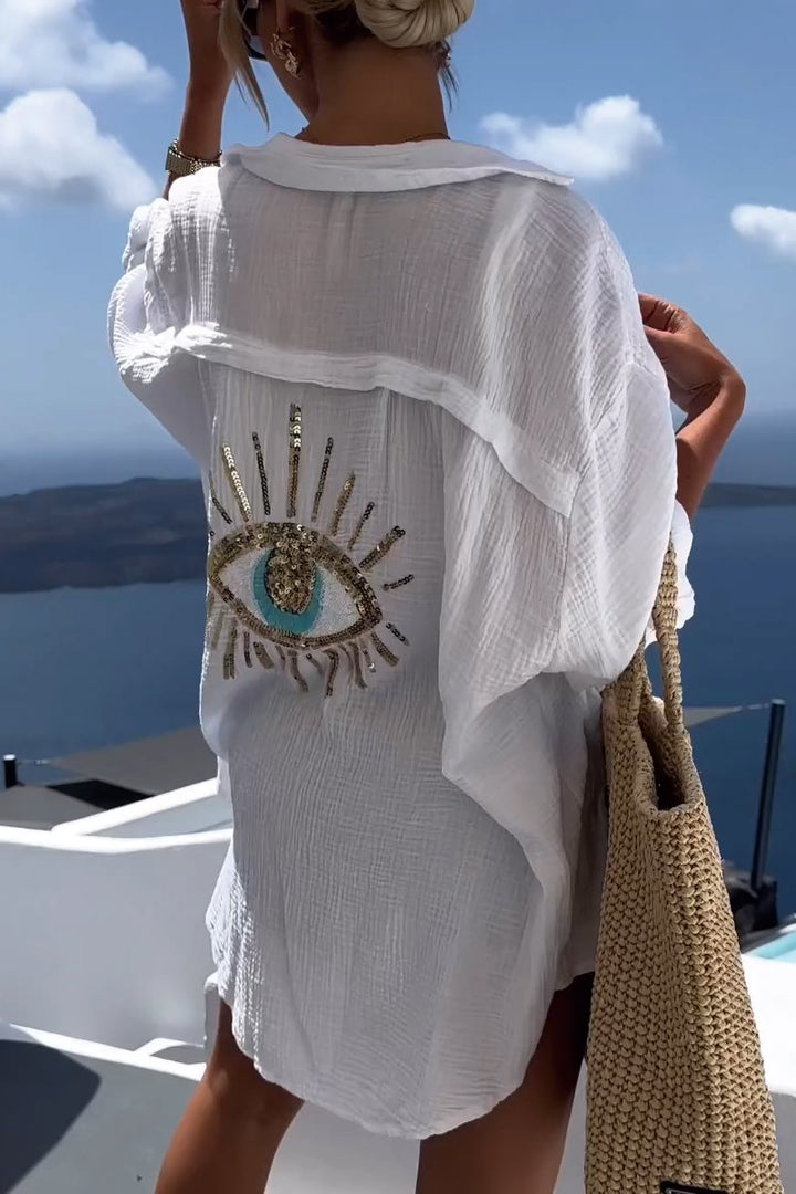 Eliza - Camicia in Cotone Oversize Horus