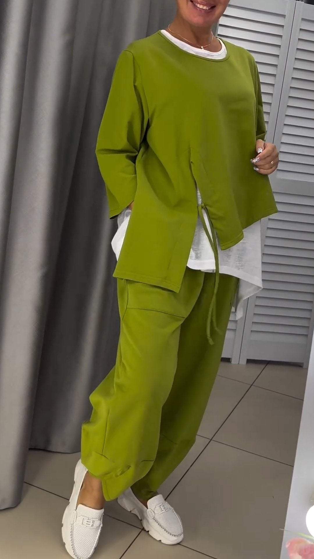 Novalie -  Pantaloni Girocollo Top Set