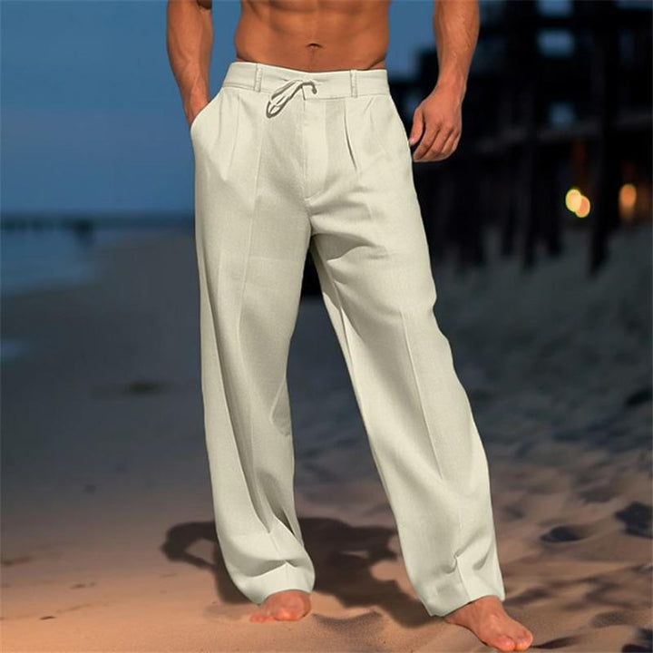 Andrei - Plain Lino Pantaloni