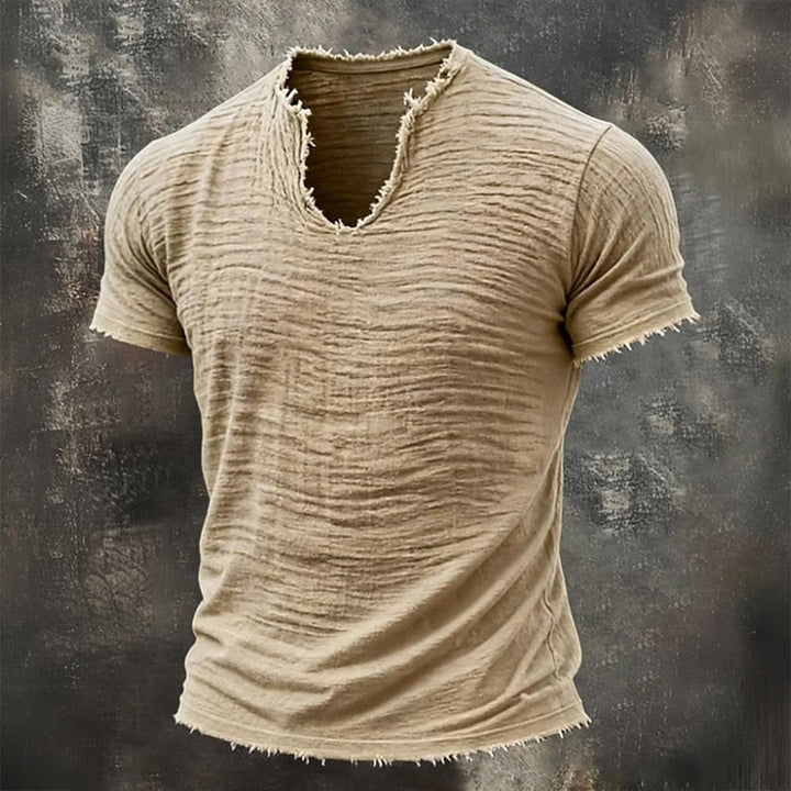 Pavel - Maglietta Vintage Con Scollo a V