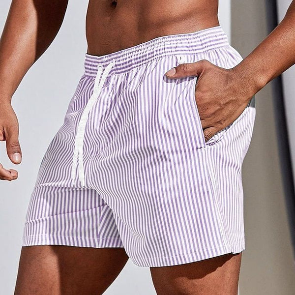 Nazif - Pantaloncini Estivi a Righe