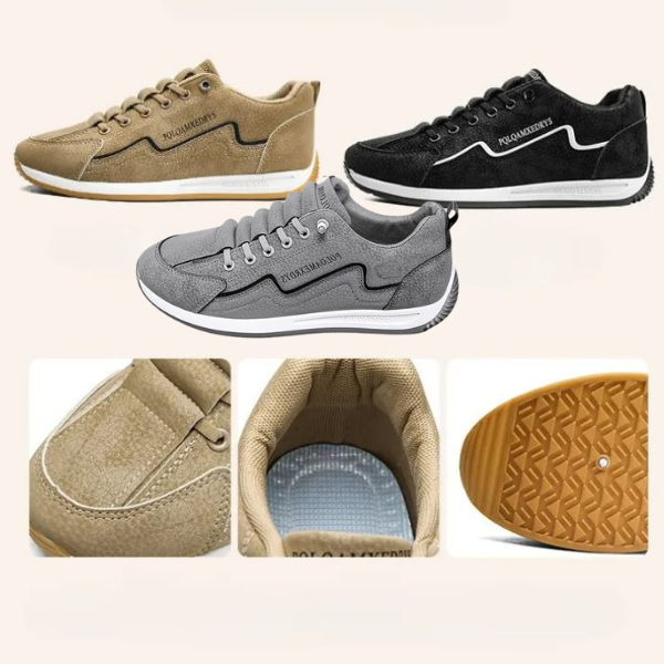 Francesco - Comode Scarpe Da Ginnastica Stringate
