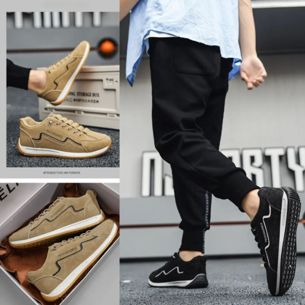 Francesco - Comode Scarpe Da Ginnastica Stringate