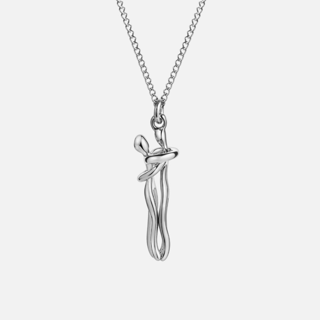 Kaitlynn - Collana Coppia Abbracciata