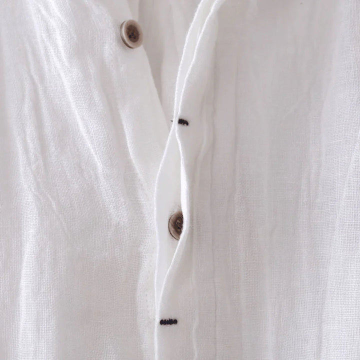 Kieron - Camicia Elegante A Maniche Corte Con Bottoni