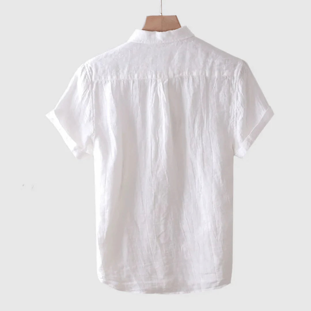 Kieron - Camicia Elegante A Maniche Corte Con Bottoni