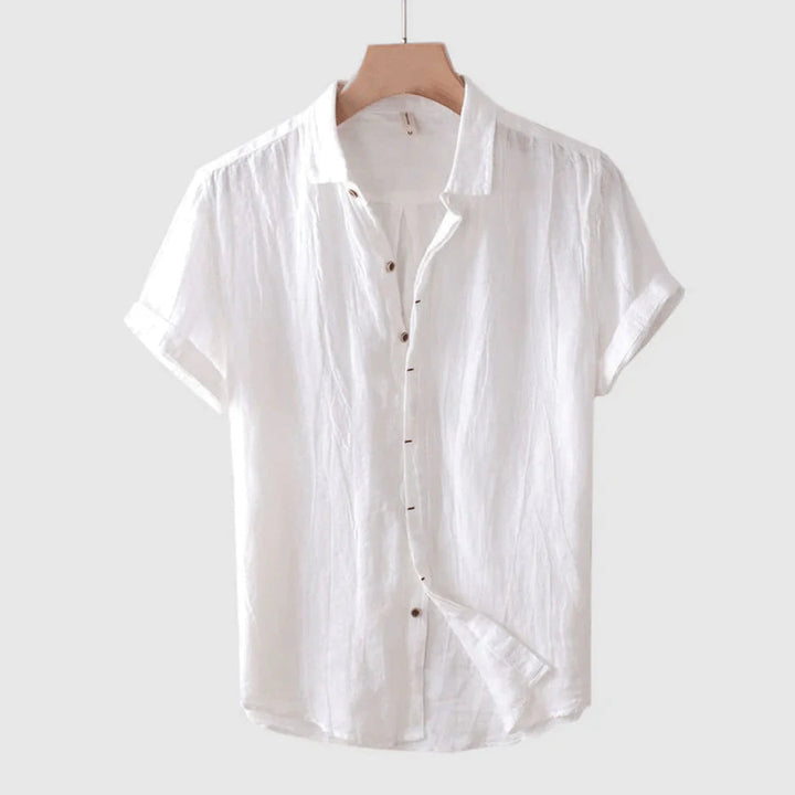 Kieron - Camicia Elegante A Maniche Corte Con Bottoni