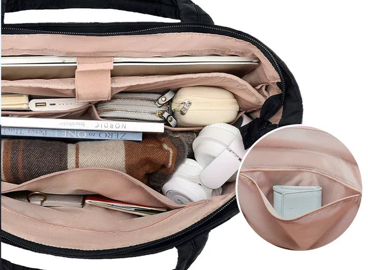 Volkova - Bolla Borsa a Tracolla Con Tasche Multiplo