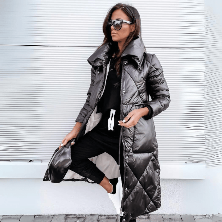 Linniea - Comodo Cappotto Invernale Trapuntato