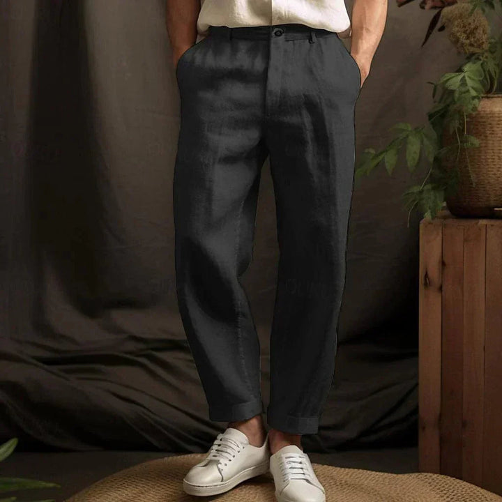 Derik - Pantaloni Estivi in Lino