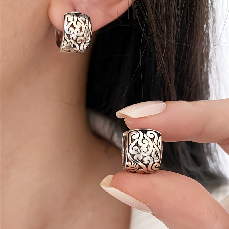 Mayani - Orecchini in Argento Sterling con Reliquia