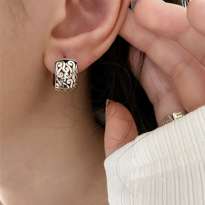 Mayani - Orecchini in Argento Sterling con Reliquia
