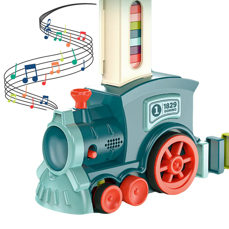 TrackMaster - Set Automatico di Trenini Domino Montessori
