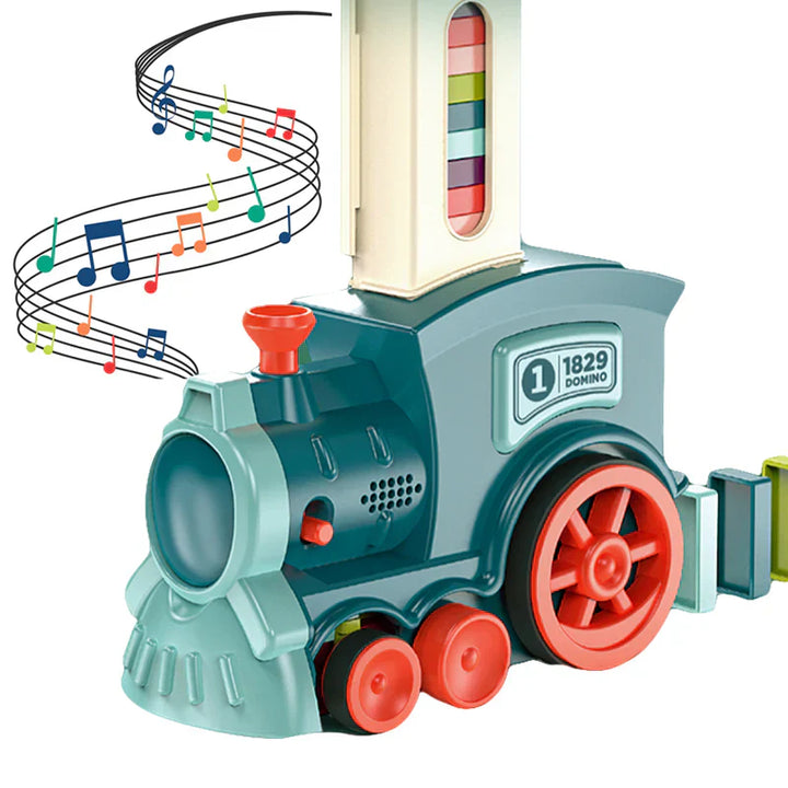 TrackMaster - Set Automatico di Trenini Domino Montessori