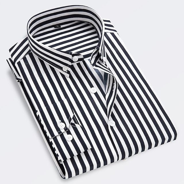 Jeroen - Camicia Estiva a Righe Traspirante
