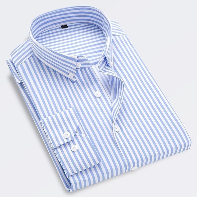 Jeroen - Camicia Estiva a Righe Traspirante