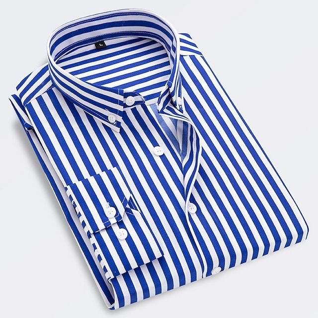 Jeroen - Camicia Estiva a Righe Traspirante