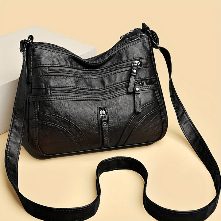 Brendiena - Borsa Casual Vintage in Pelle