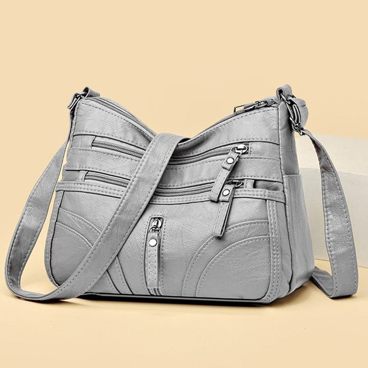 Brendiena - Borsa Casual Vintage in Pelle
