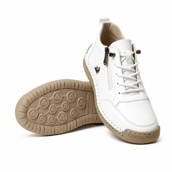 Kanning - Sneakers con lacci e cerniera laterale