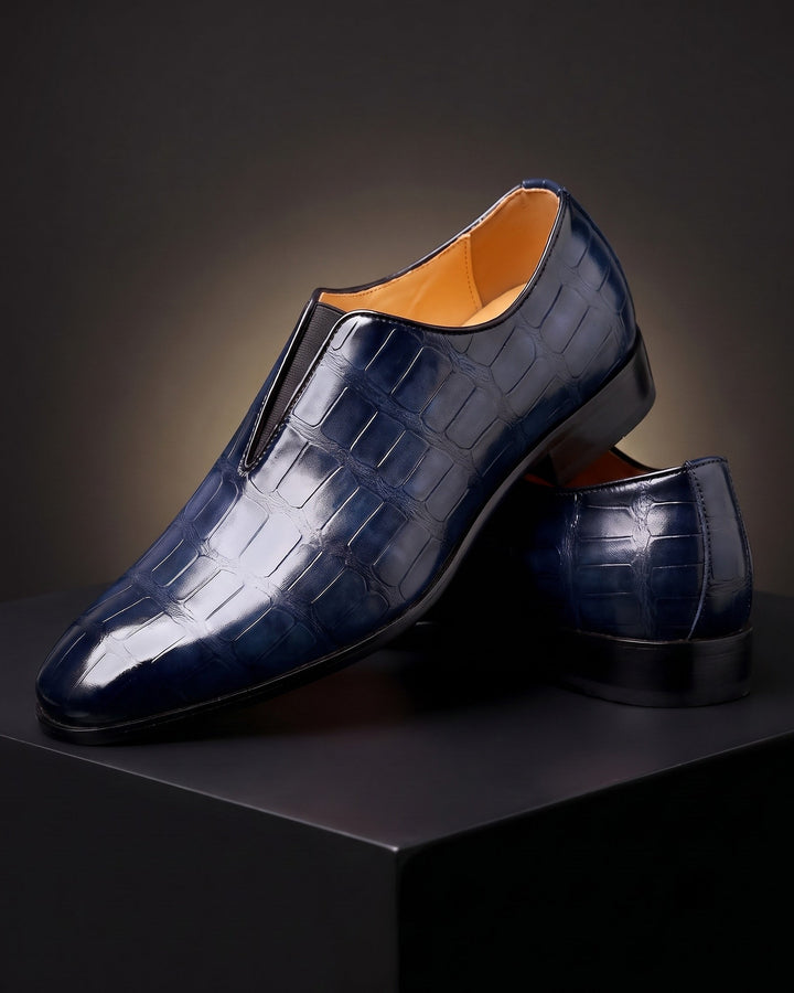 Amphon - Mocassini Con Effetto Coccodrillo e Calzata slip-on