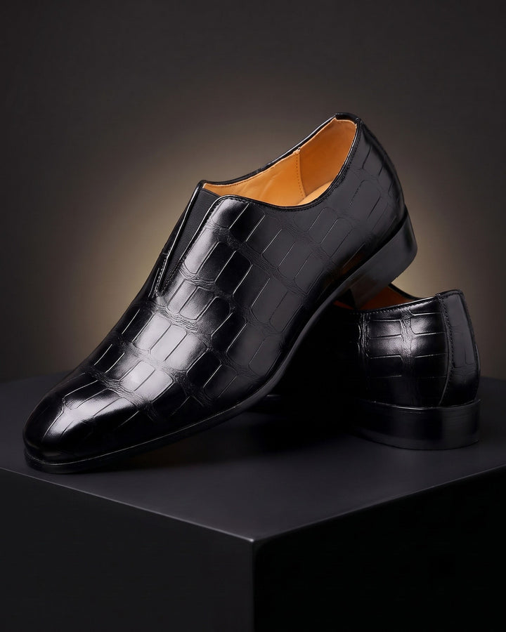 Amphon - Mocassini Con Effetto Coccodrillo e Calzata slip-on