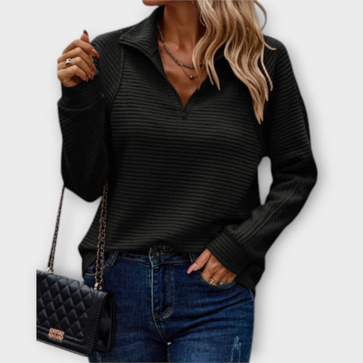 Romena - Maglione Con Collo e Zip