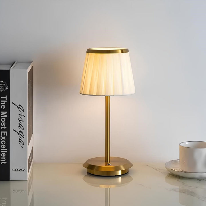 LuxeGlow - Lampada Da Tavolo Classico Eleganza