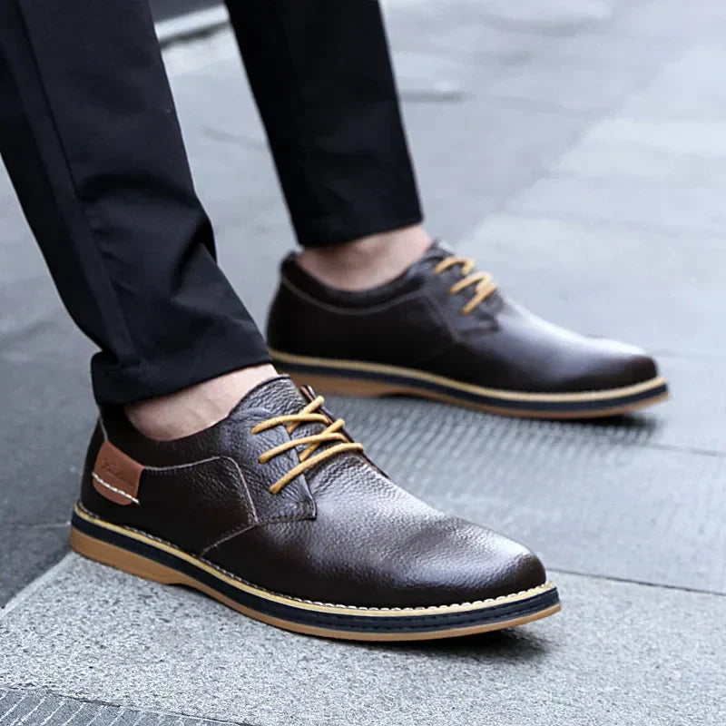 Kostis - Scarpe In Pelle Traspirante
