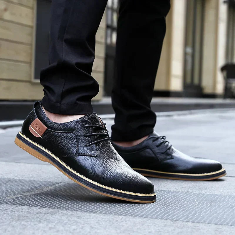 Kostis - Scarpe In Pelle Traspirante