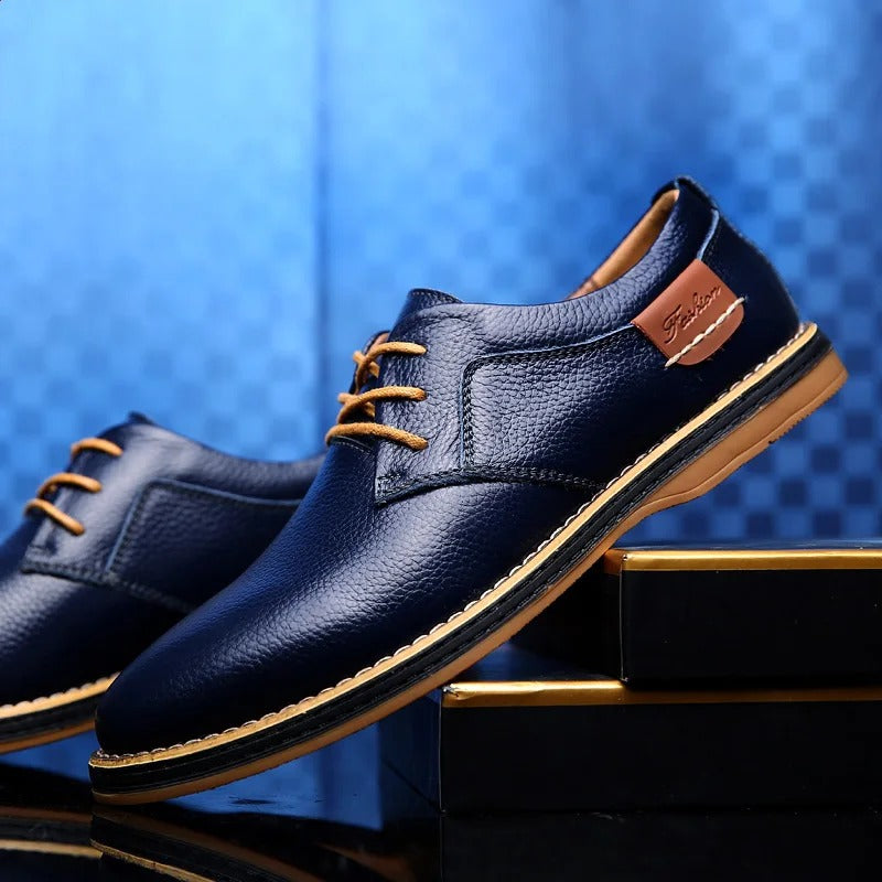 Kostis - Scarpe In Pelle Traspirante