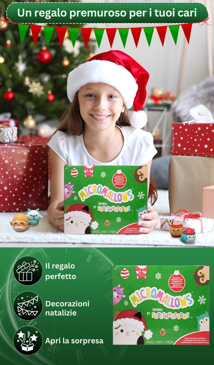 FestiveFuzzies - Calendario Dell'Avvento Natalizio Con Peluche