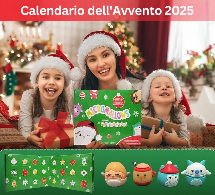 FestiveFuzzies - Calendario Dell'Avvento Natalizio Con Peluche