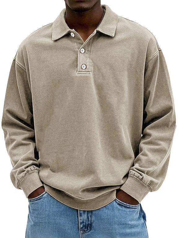 Johannes - Camicia Vintage a Maniche Lunghe