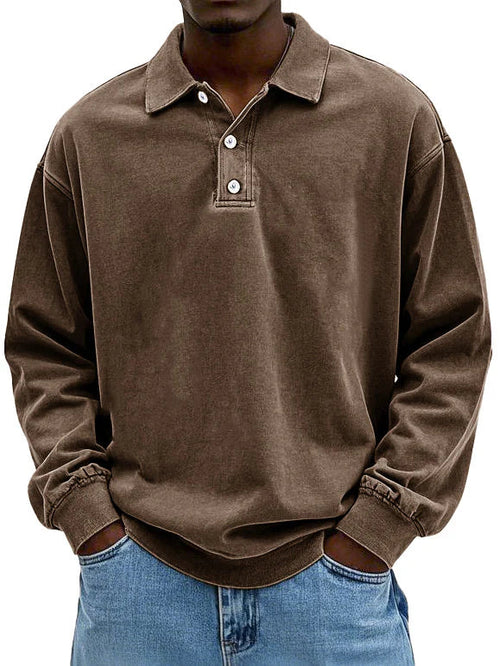 Johannes - Camicia Vintage a Maniche Lunghe