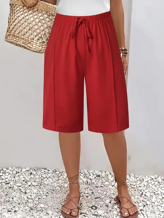 Piranda - Pantaloncini Eleganti Con Elastico in Vita
