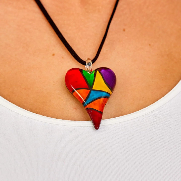 Vibralove - Collana Con Pendente a Forma Di Cuore